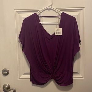 Loose crop tee